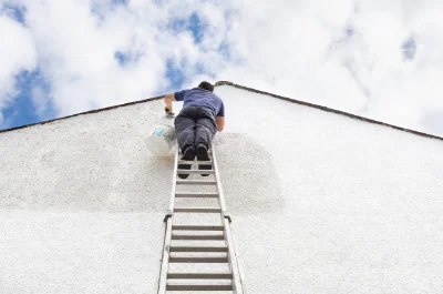 Peinture extérieure à la Boissière-École — façades et ravalement
